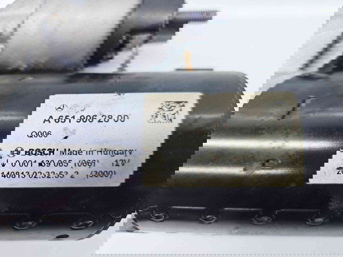 Electromotor 13 dinti Mercedes Clasa C Combi (W205) [Fabr 2015-prezent] A6519062800 2.2 CDI 651921150KW / 204CP