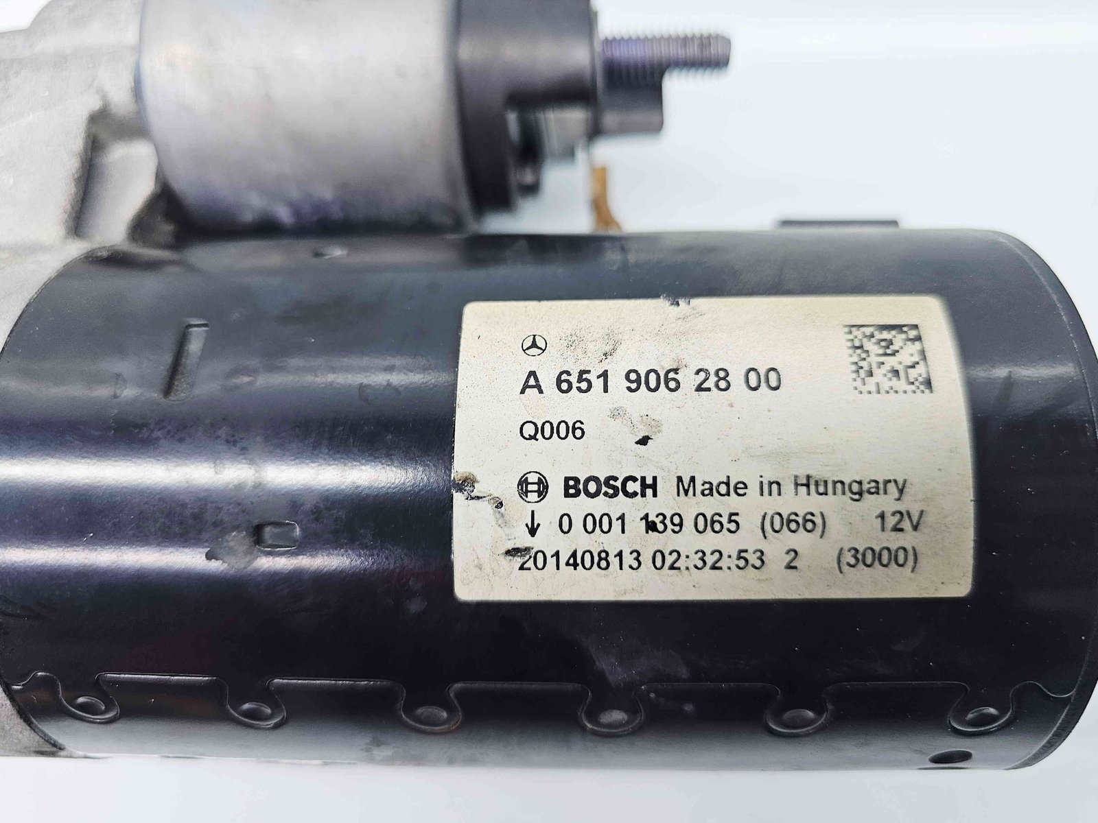 Electromotor 13 dinti Mercedes Clasa C Combi (W205) [Fabr 2015-prezent] A6519062800 2.2 CDI 651921150KW / 204CP - imagine 2
