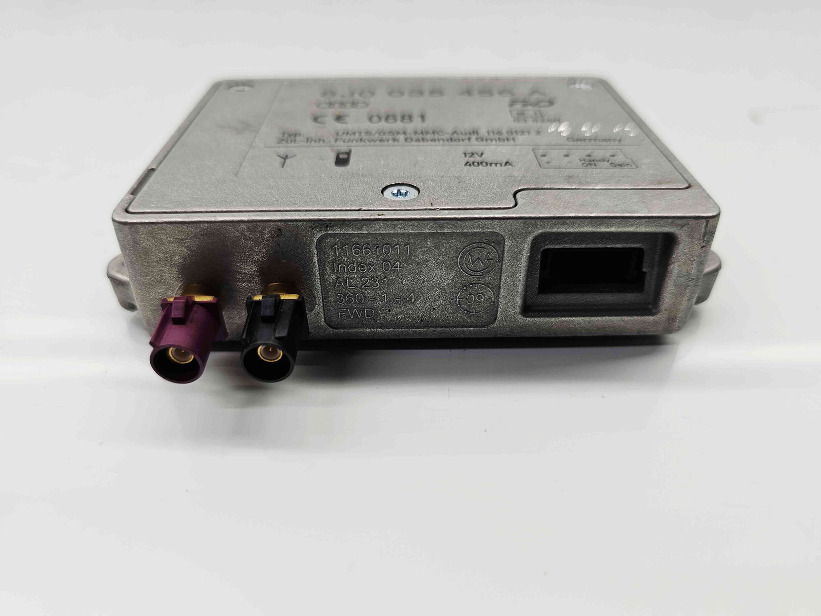 Modul confort Audi A4 (8K2, B8) [Fabr 2008-2015] 8J0035456A - imagine 2