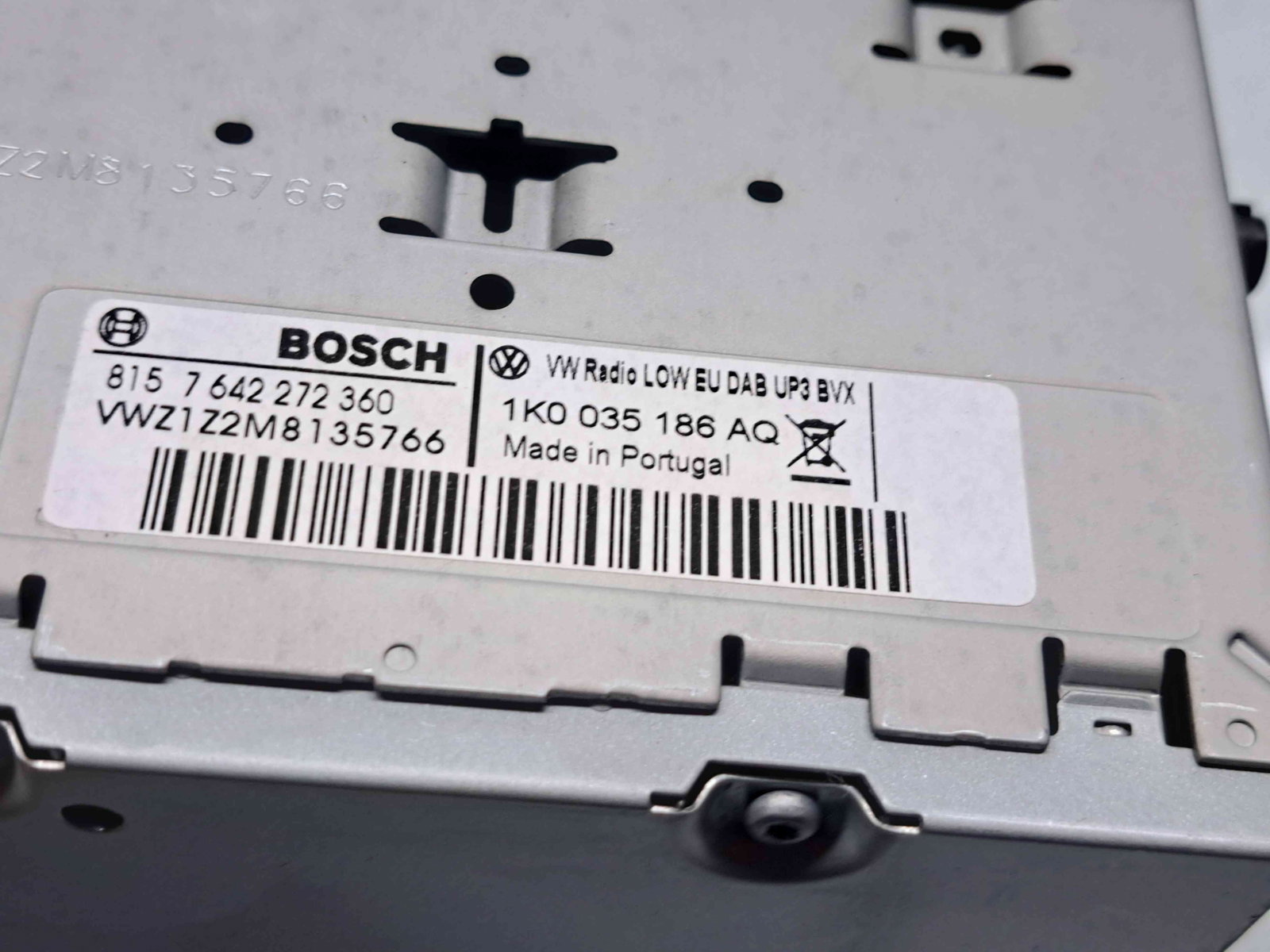 Radio CD Volkswagen Passat B7 (365) Variant [Fabr 2010-2014] 1K0035186AQ - imagine 4