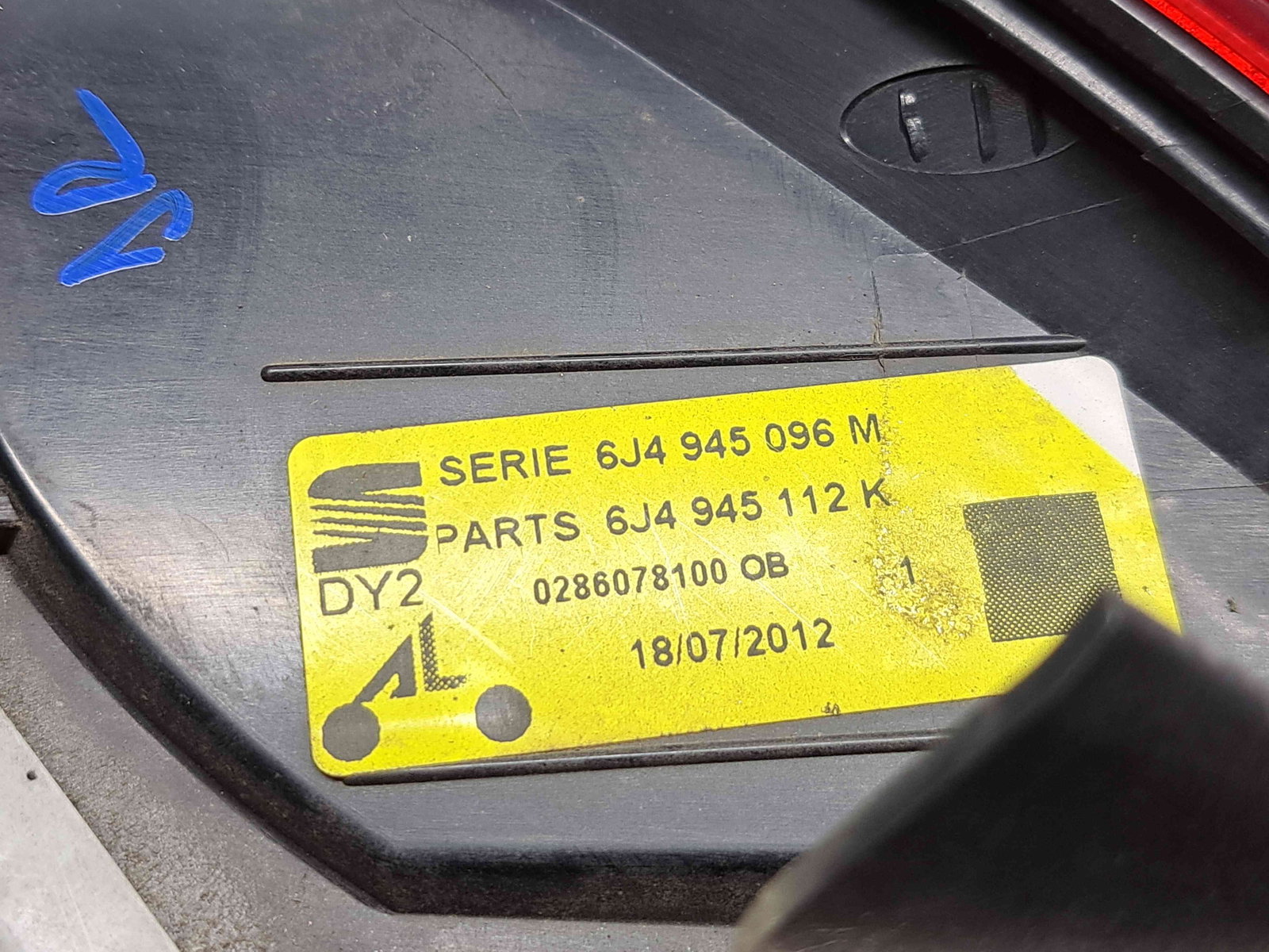 Stop aripa dreapta Seat Ibiza 5 (6J5) FR [Fabr 2008-2017] 6J4945096M - imagine 4