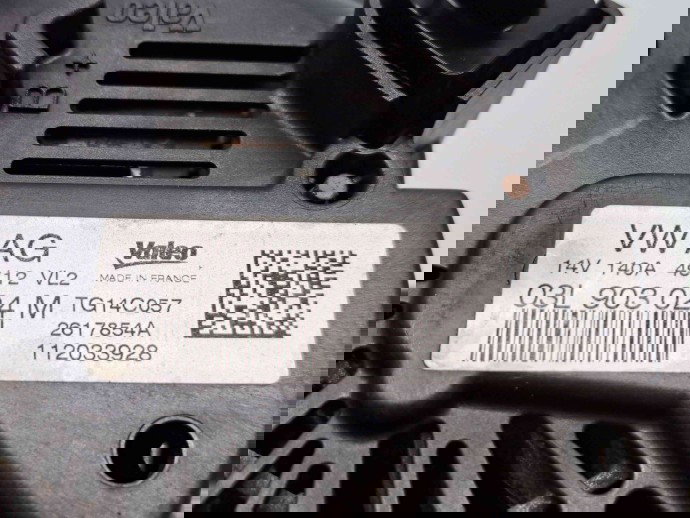 Alternator  Seat Alhambra (710) [Fabr 2010-2020] 03L903024M 1.6 TDI CAYC 77KW / 105CP