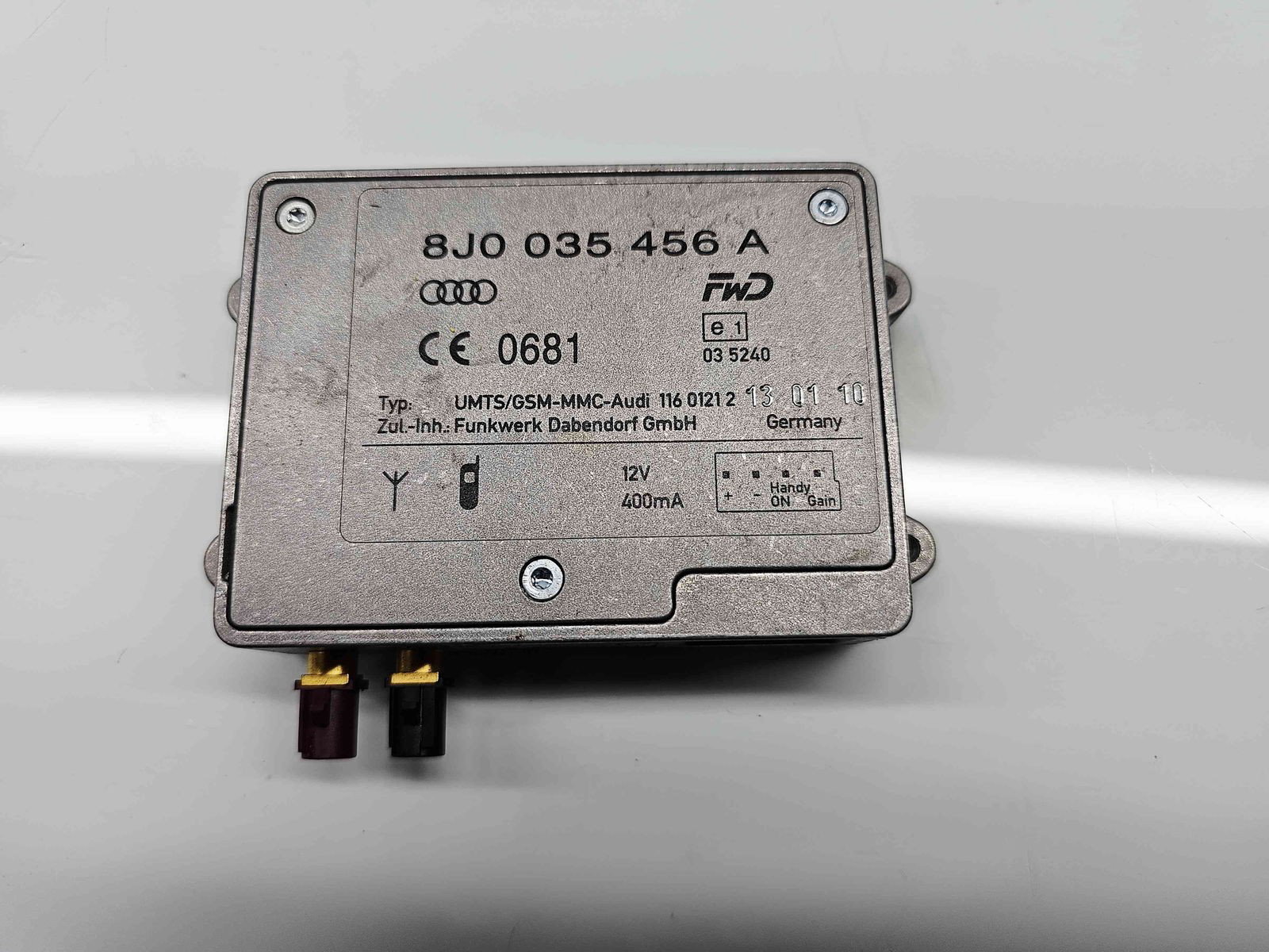 Modul confort AUDI A5 (8T3) [Fabr 2007-2015] 8J0035456A - imagine 1