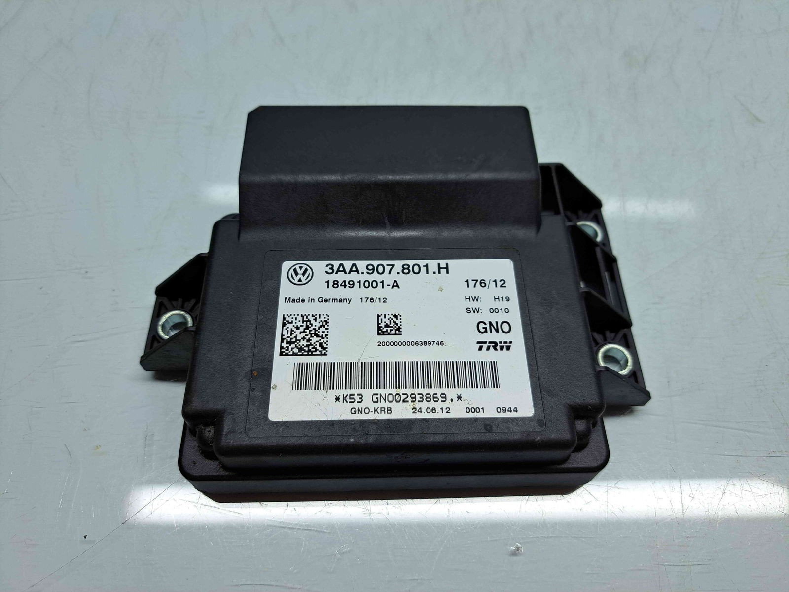 Calculator frana de mana Volkswagen Sharan (7N) [Fabr 2011-prezent] 3AA907801H 2.0 TDI CFFB 103KW / 140CP - imagine 4