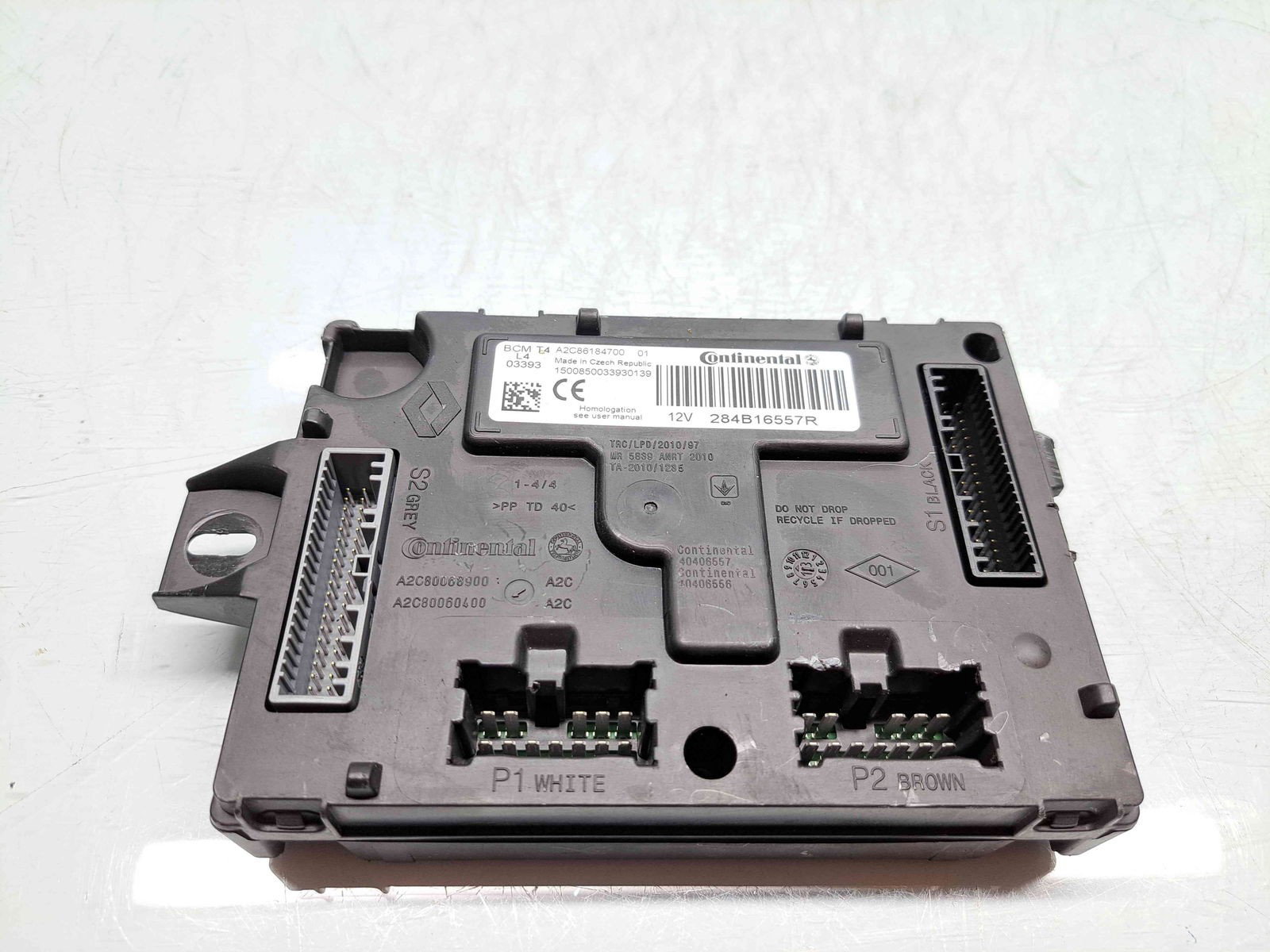 Modul confort Renault Captur (J87) [Fabr 2013-2017] 284B16557R - imagine 1