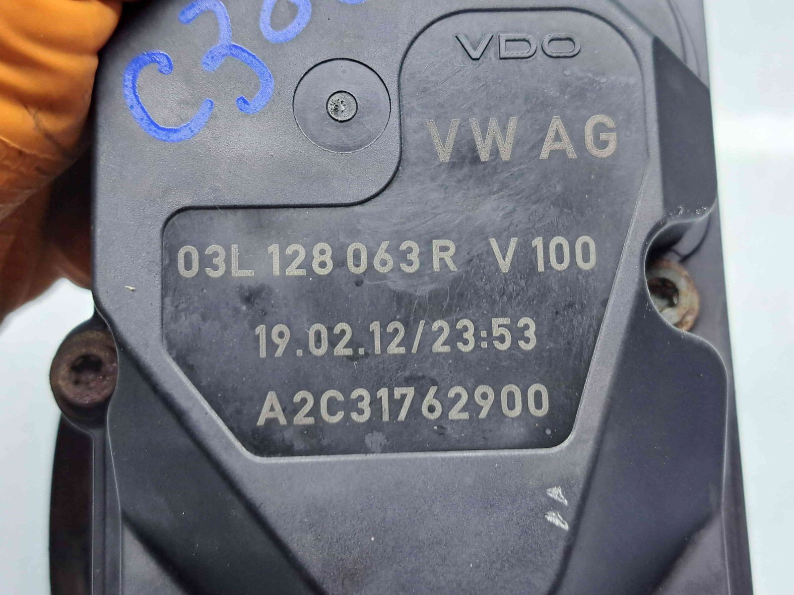 Clapeta acceleratie AUDI A5 (8T3) [Fabr 2007-2015] 03L128063R 2.0 TDI CFFB 103KW / 140CP - imagine 2