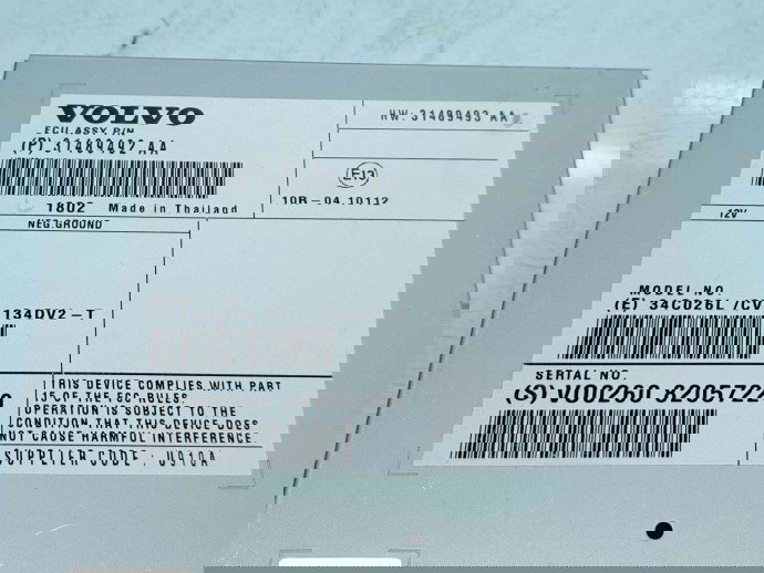  Amplificator audio Volvo V40 II Facelift [Fabr 2013-2019] 31489492AA