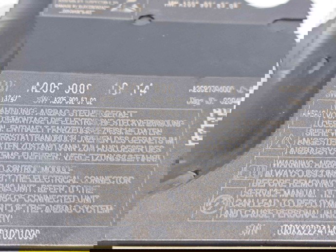 Calculator airbag Mercedes Clasa C Combi (W205) [Fabr 2015-prezent] A2059001814 2.2 CDI 651921 150KW / 204CP