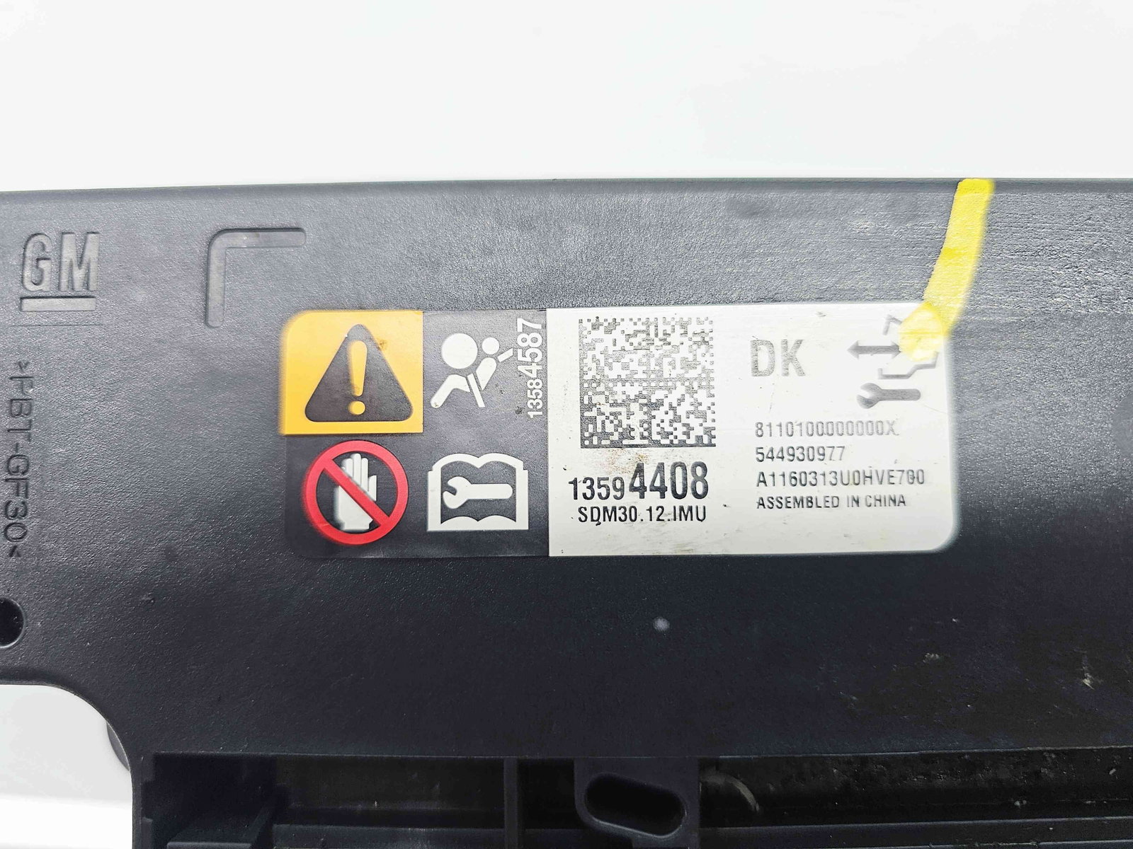 Calculator airbag Opel Mokka [Fabr 2012-2019] 13594408 1.4 B B14NET 103KW / 140CP - imagine 4