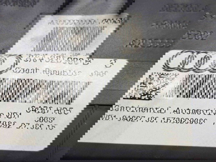  Ceas bord Audi A1 Sportback (8XF) Facelift [Fabr 2011-2018] 8XA920980B