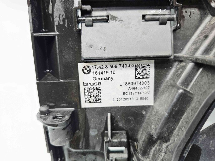 Electroventilator Bmw 5 (F10) [Fabr 2011-2016] 8509740 2.0 N47D20 160KW / 218CP