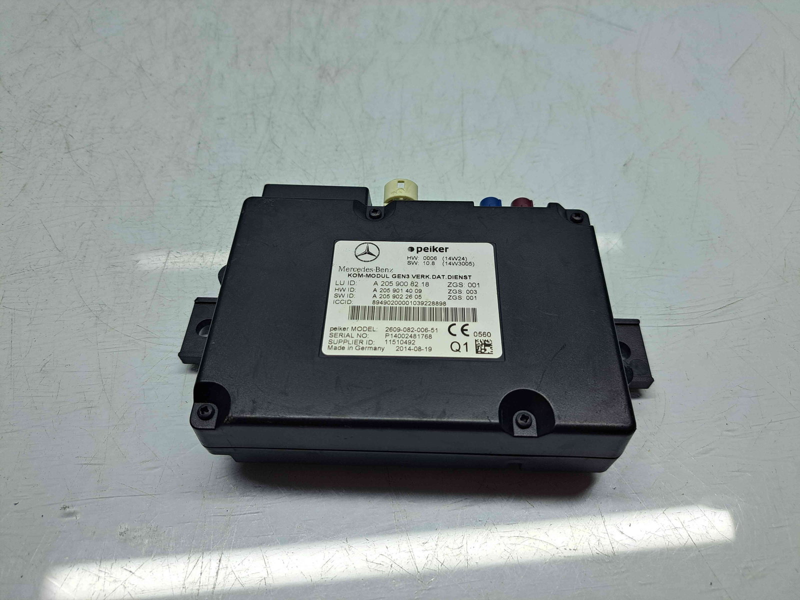 Modul confort Mercedes Clasa C Combi (W205) [Fabr 2015-prezent] A2059008218 - imagine 1