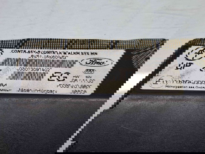  Modul confort Ford Fiesta 6 [Fabr 2008-2019] 8V51-15K600-EG