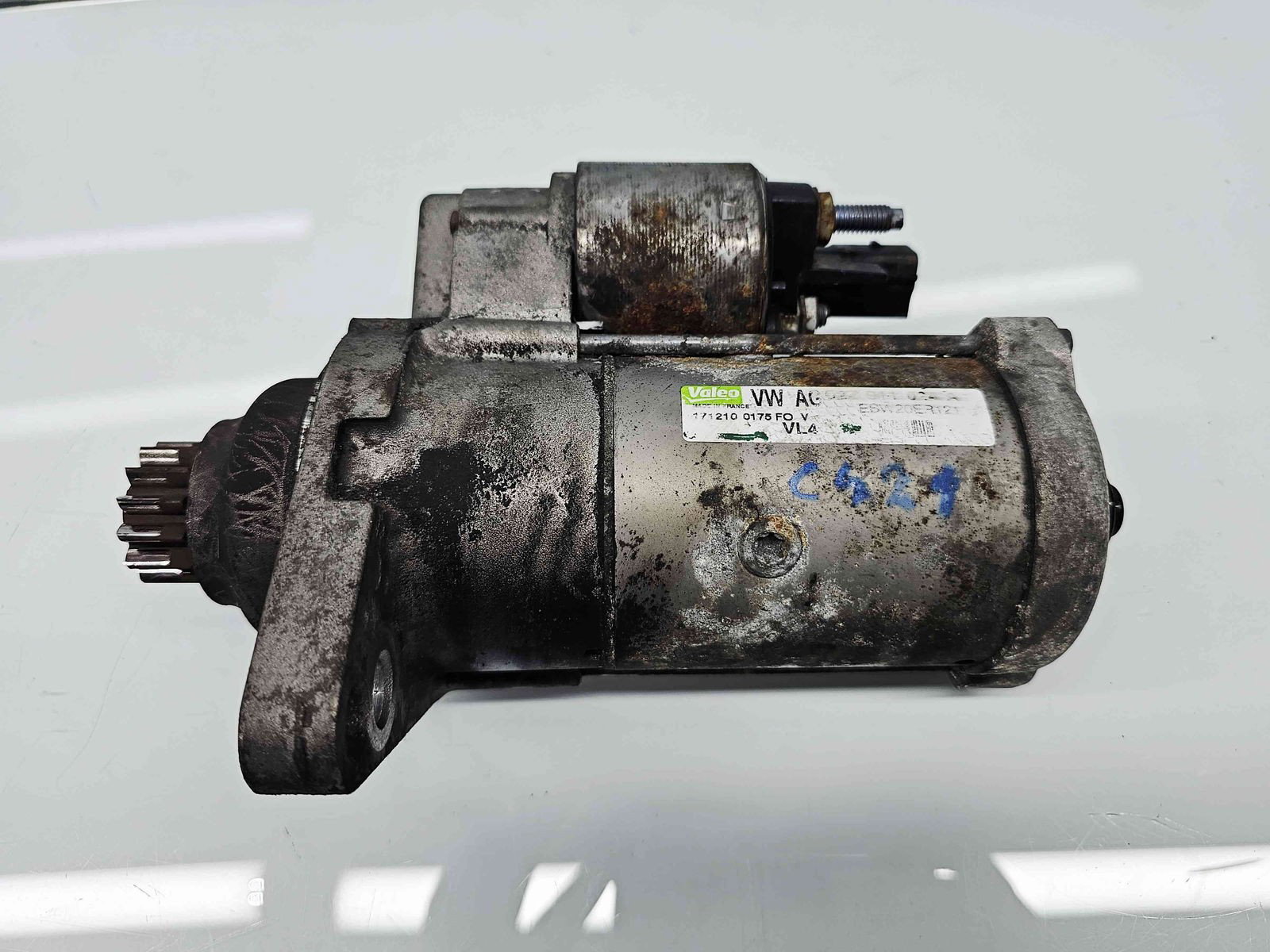 Electromotor 13 dinti Skoda Superb II (3T4) [Fabr 2008-2015] 02Z911024A 1.6 TDI CAYC77KW / 105CP