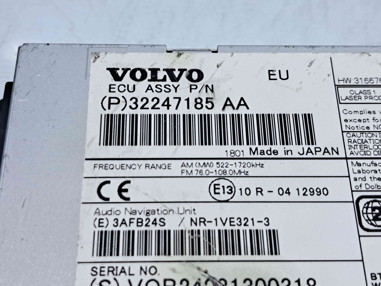 Unitate multimedia Volvo V40 II Facelift [Fabr 2013-2019] 32247185AA - imagine 3