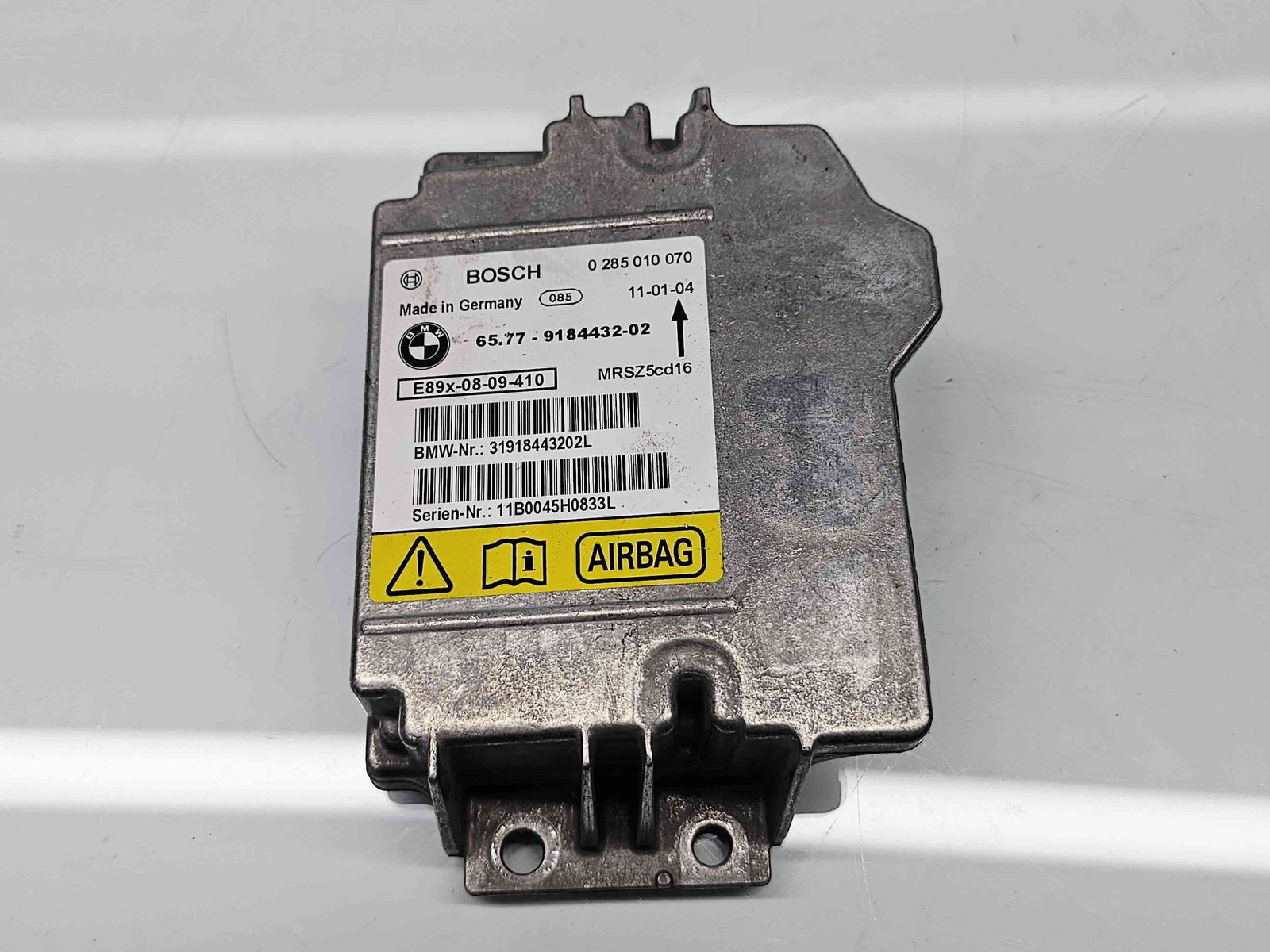 Calculator airbag Bmw 3 (E90) [Fabr 2005-2011] 9184432 2.0 N47D 105KW / 143CP - imagine 1