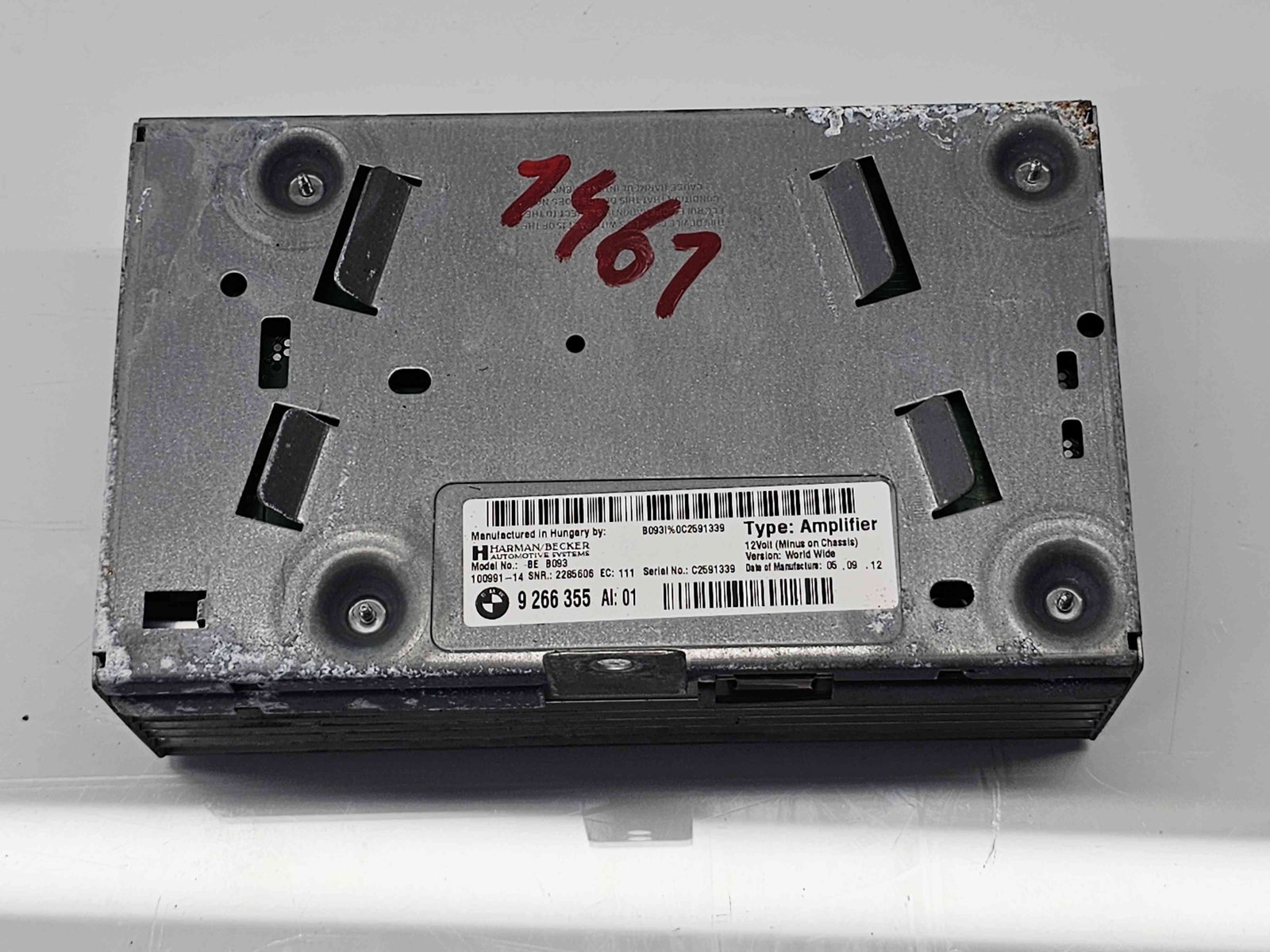 Amplificator audio Bmw 5 (F10) [Fabr 2011-2016] 9266355 - imagine 1