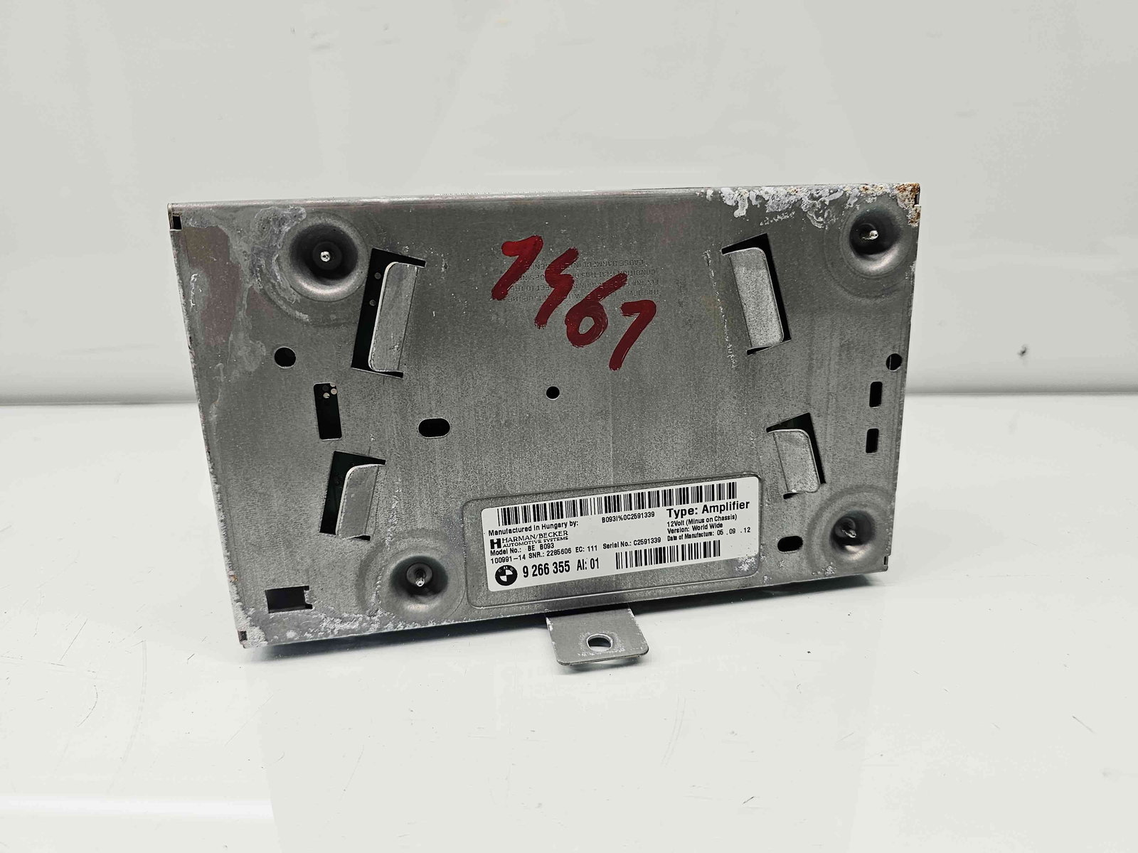 Amplificator audio Bmw 5 (F10) [Fabr 2011-2016] 9266355 - imagine 6