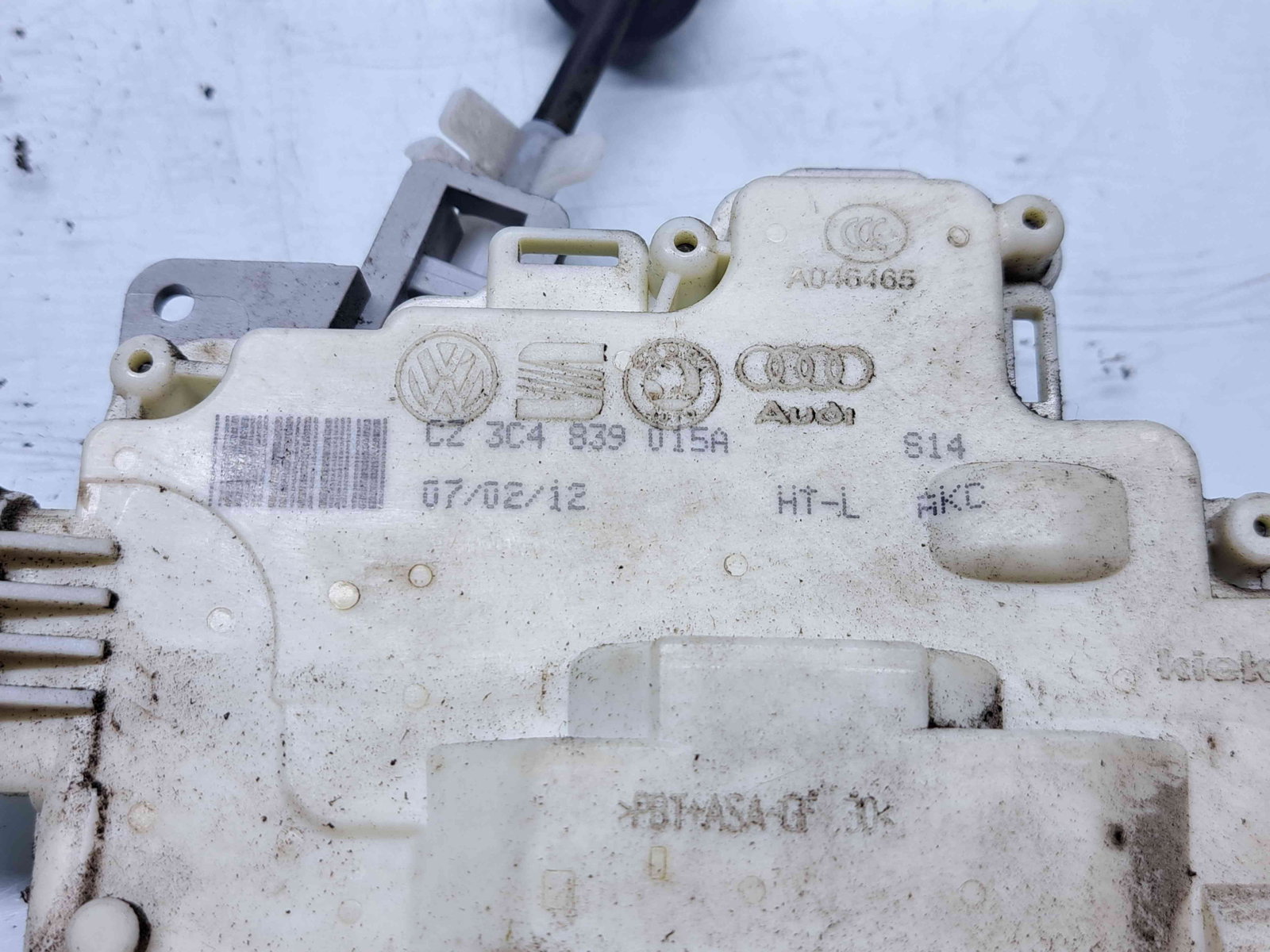 Broasca usa stanga spate Volkswagen Passat B7 (365) Variant [Fabr 2010-2014] - imagine 4