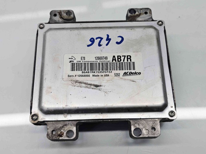 Calculator motor ECU Opel Mokka [Fabr 2012-2019] 12669749 1.4 B B14NET 103KW / 140CP