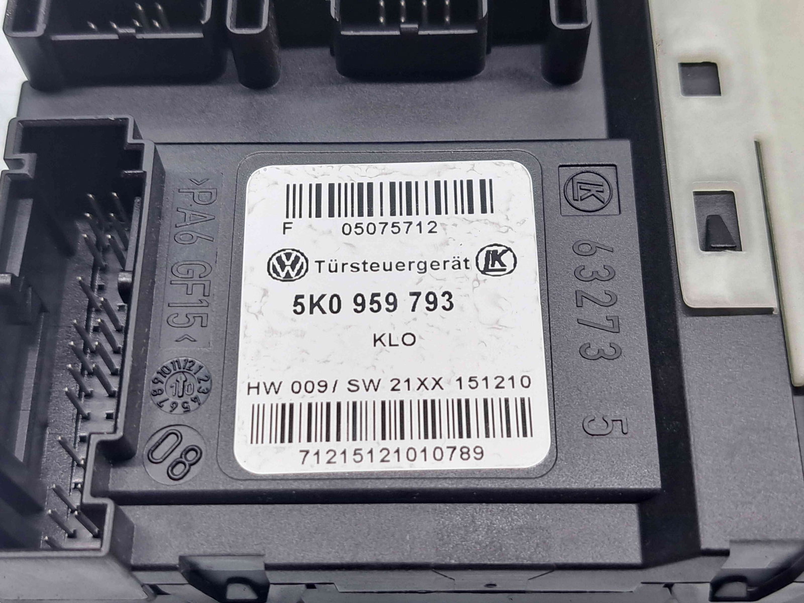 Motoras geam dreapta fata Volkswagen Golf 6 (5K1) [Fabr 2009-2013] - imagine 2