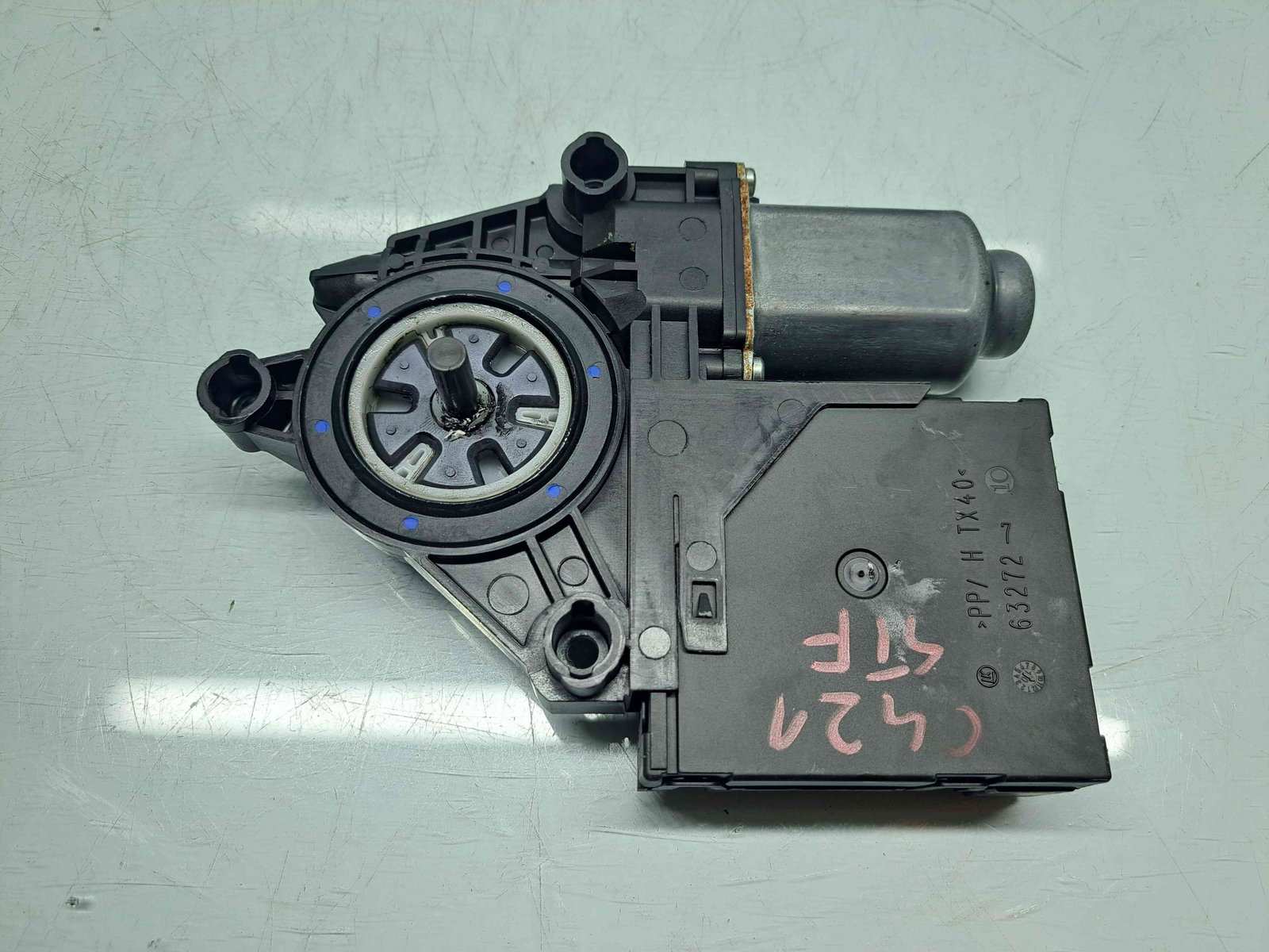 Motoras geam stanga fata Volkswagen Golf 6 (5K1) [Fabr 2009-2013] - imagine 4
