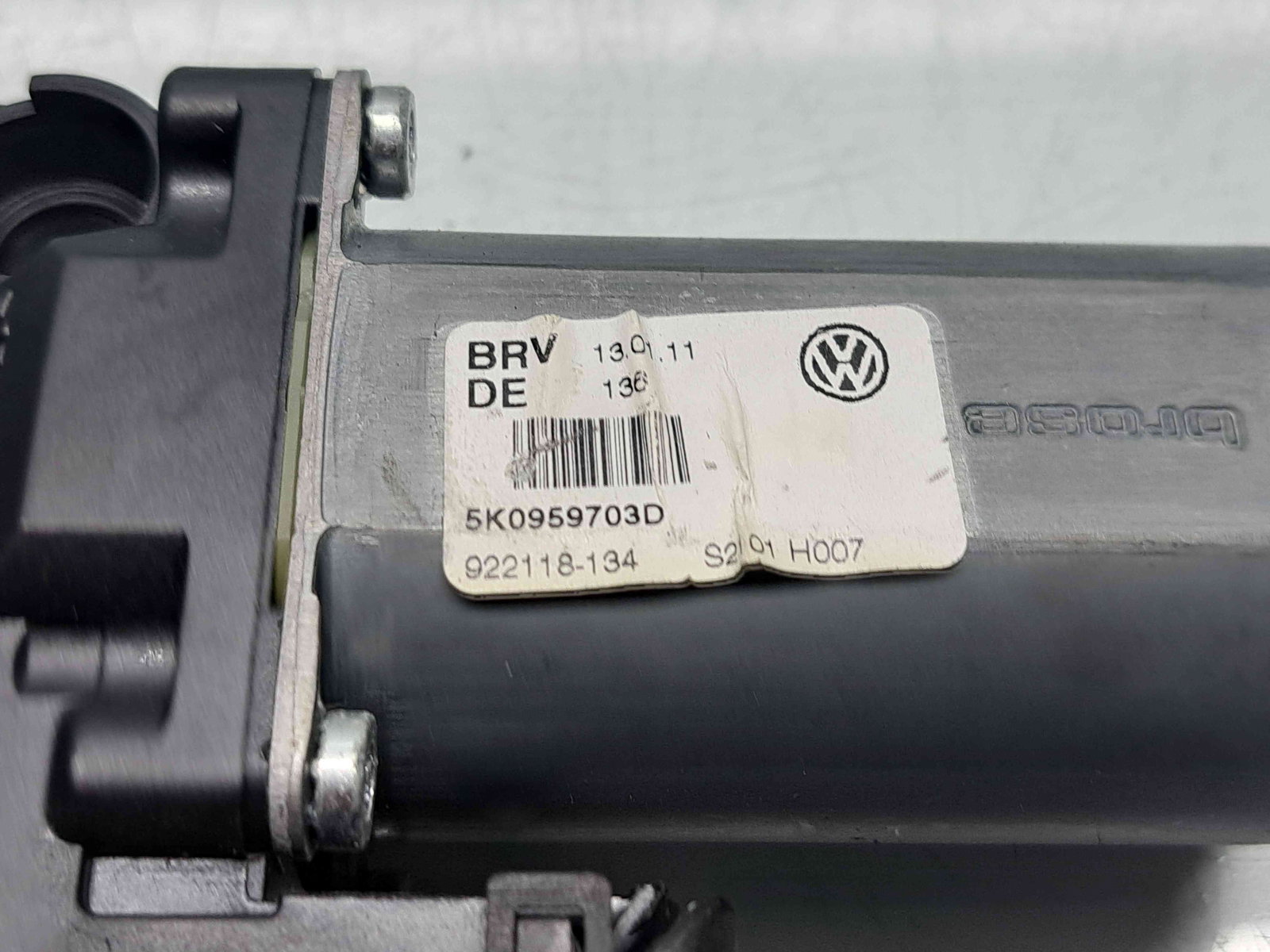 Motoras geam stanga spate Volkswagen Golf 6 (5K1) [Fabr 2009-2013] - imagine 2
