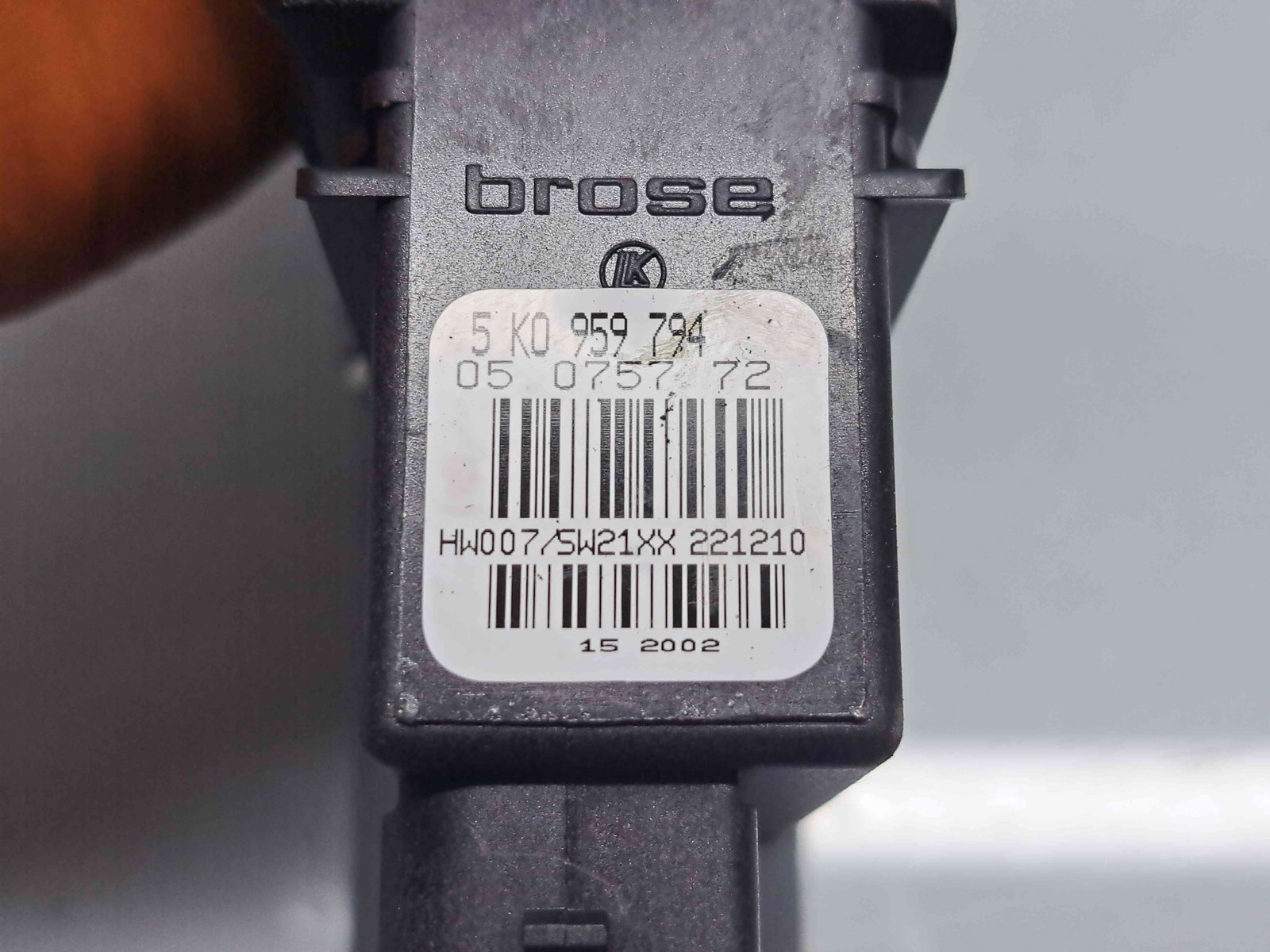 Motoras geam stanga spate Volkswagen Golf 6 (5K1) [Fabr 2009-2013] - imagine 3