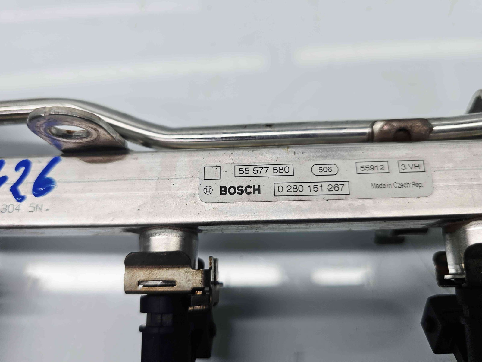 Rampa injectoare Opel Mokka [Fabr 2012-2019] 55577580 1.4 B B14NET 103KW / 140CP - imagine 2