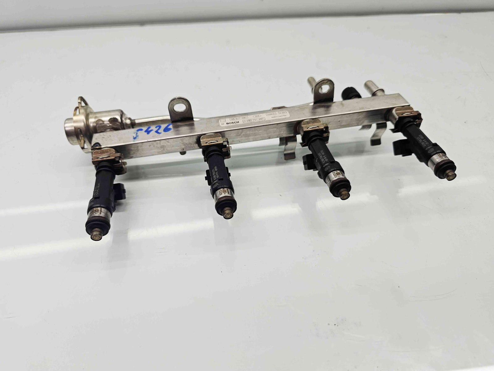 Rampa injectoare Opel Mokka [Fabr 2012-2019] 55577580 1.4 B B14NET 103KW / 140CP - imagine 3