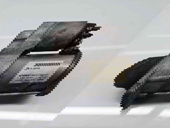  Electromotor 10 dinti  Opel Astra J [Fabr 2009-2015] 25194650 1.4 B B14NET103KW / 140CP