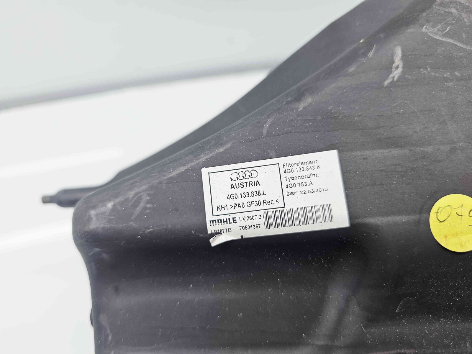 Carcasa filtru aer Audi A6 (4G2, C7) [Fabr 2012-2017] 4G0133838L 2.0 TDI CGLC 130KW / 177CP - imagine 2