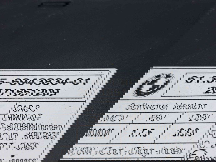  Modul confort Bmw 1 (E81, E87) [Fabr 2004-2010] 6943834 2.0 N43 105KW / 143CP