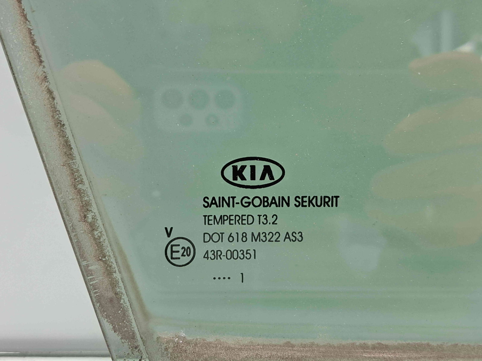 Geam fix usa dreapta spate Kia Sportage III [Fabr 2010-2016] - imagine 2