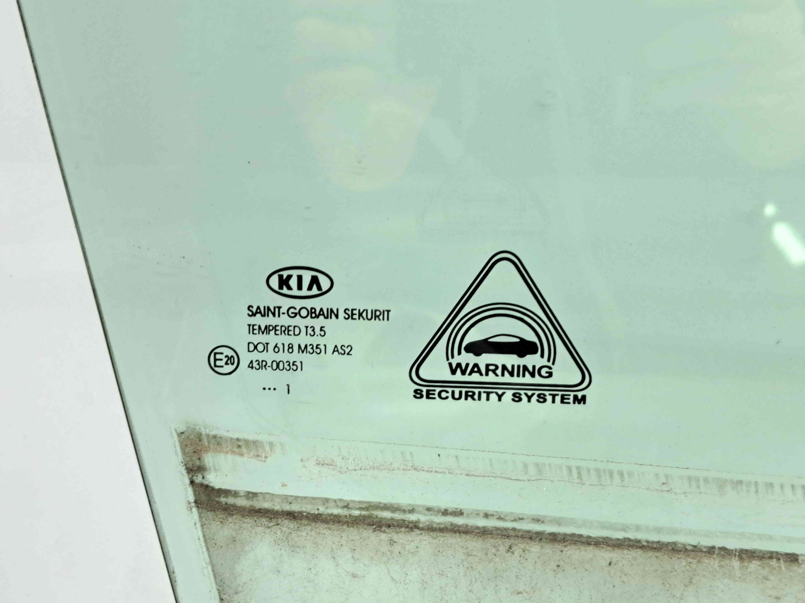 Geam usa dreapta fata Kia Sportage III [Fabr 2010-2016] - imagine 2