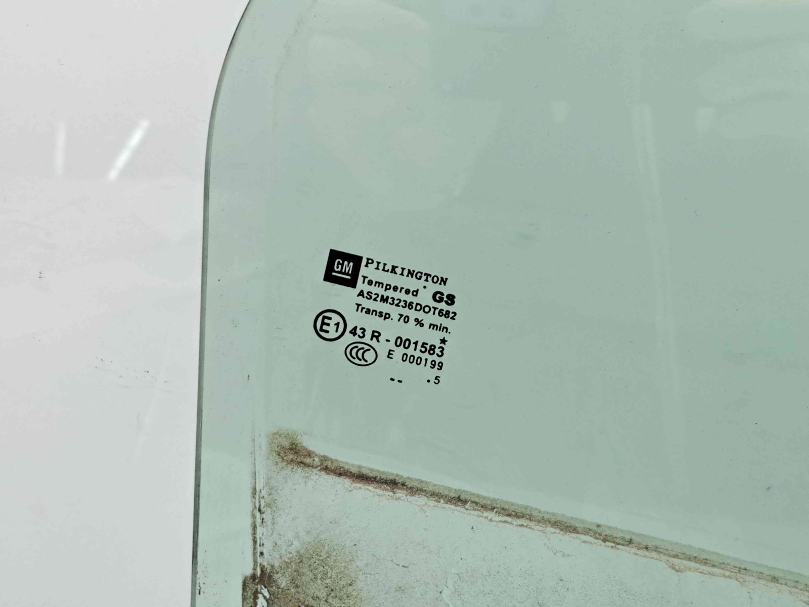 Geam usa dreapta spate Opel Astra J [Fabr 2009-2015] - imagine 2