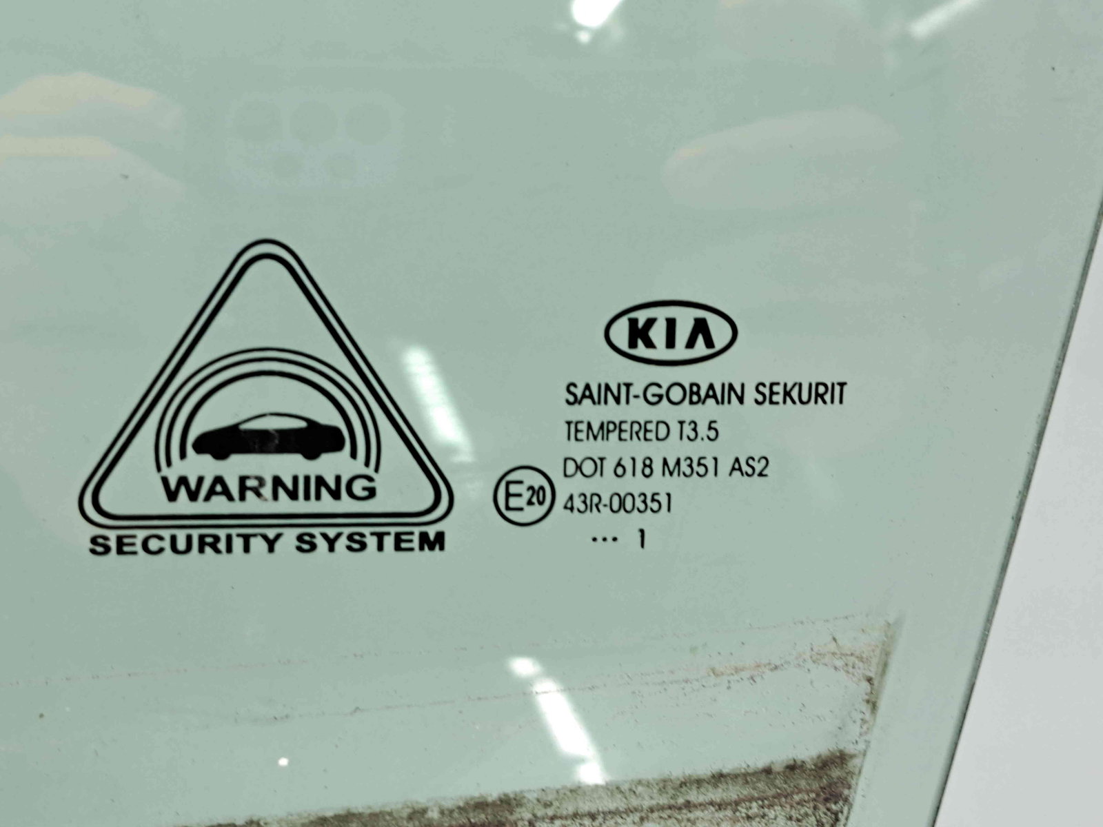 Geam usa stanga fata Kia Sportage III [Fabr 2010-2016] - imagine 2