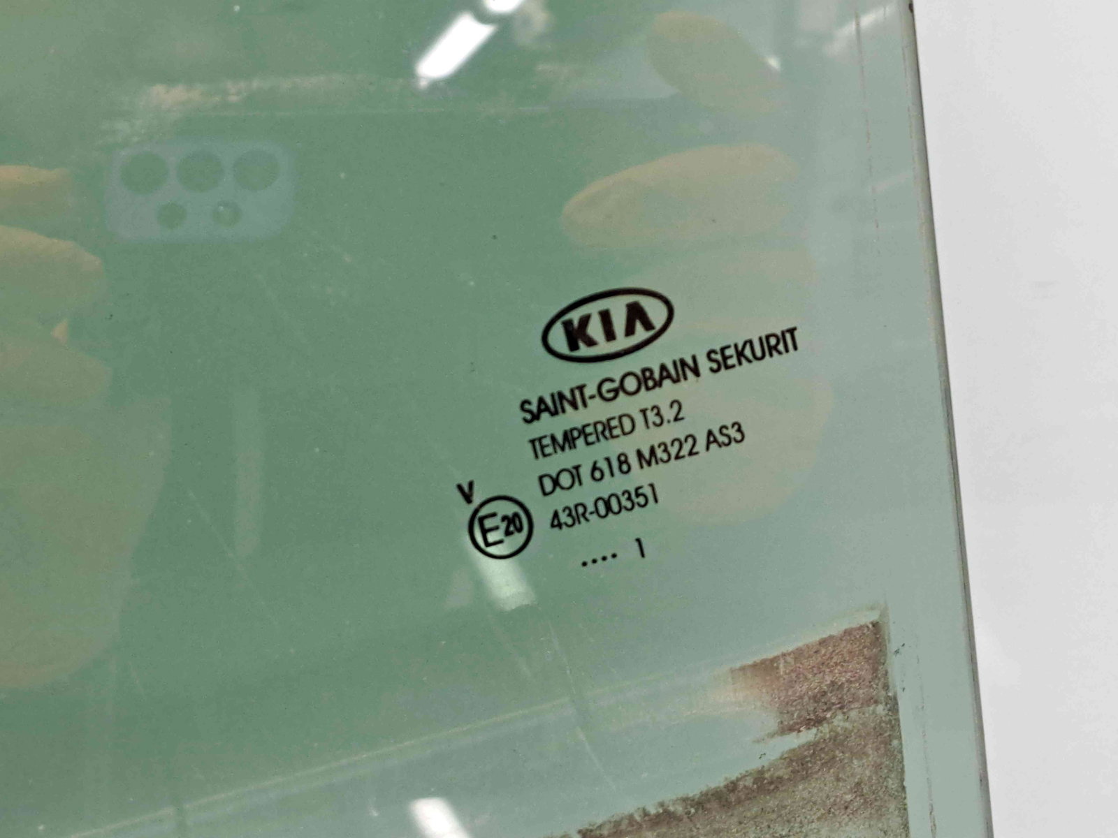 Geam usa stanga spate Kia Sportage III [Fabr 2010-2016] - imagine 2