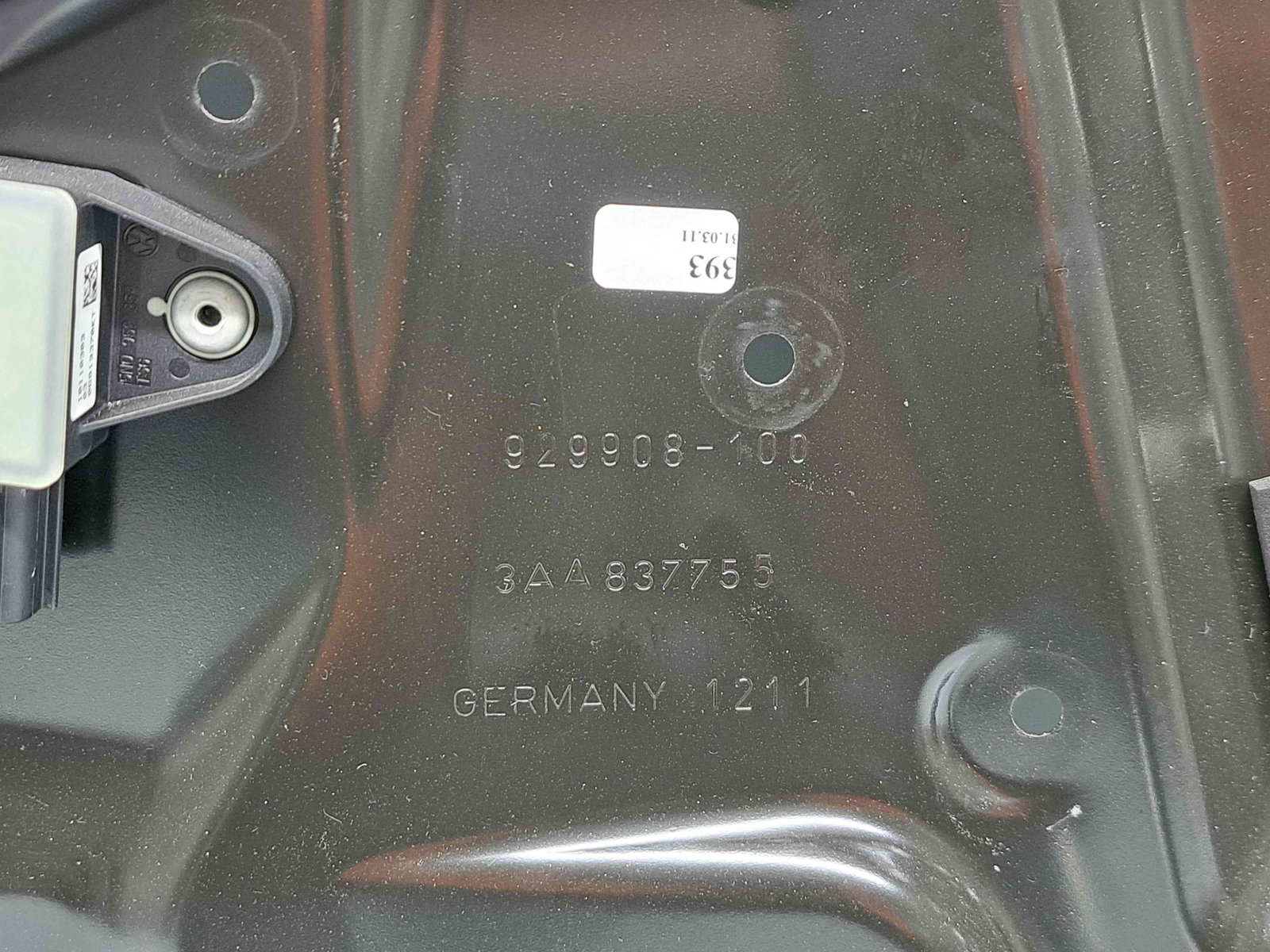 Macara electrica geam stanga fata Volkswagen Passat B7 (362) [Fabr 2010-2014] - imagine 3