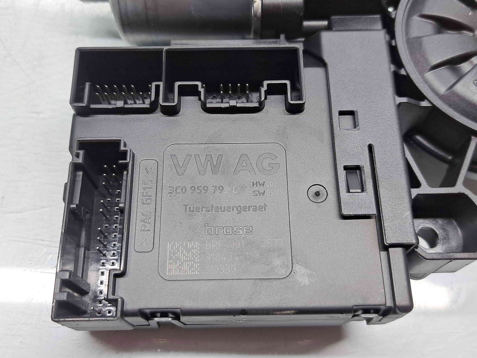 Motoras geam stanga fata Volkswagen Passat B7 (362) [Fabr 2010-2014] - imagine 5