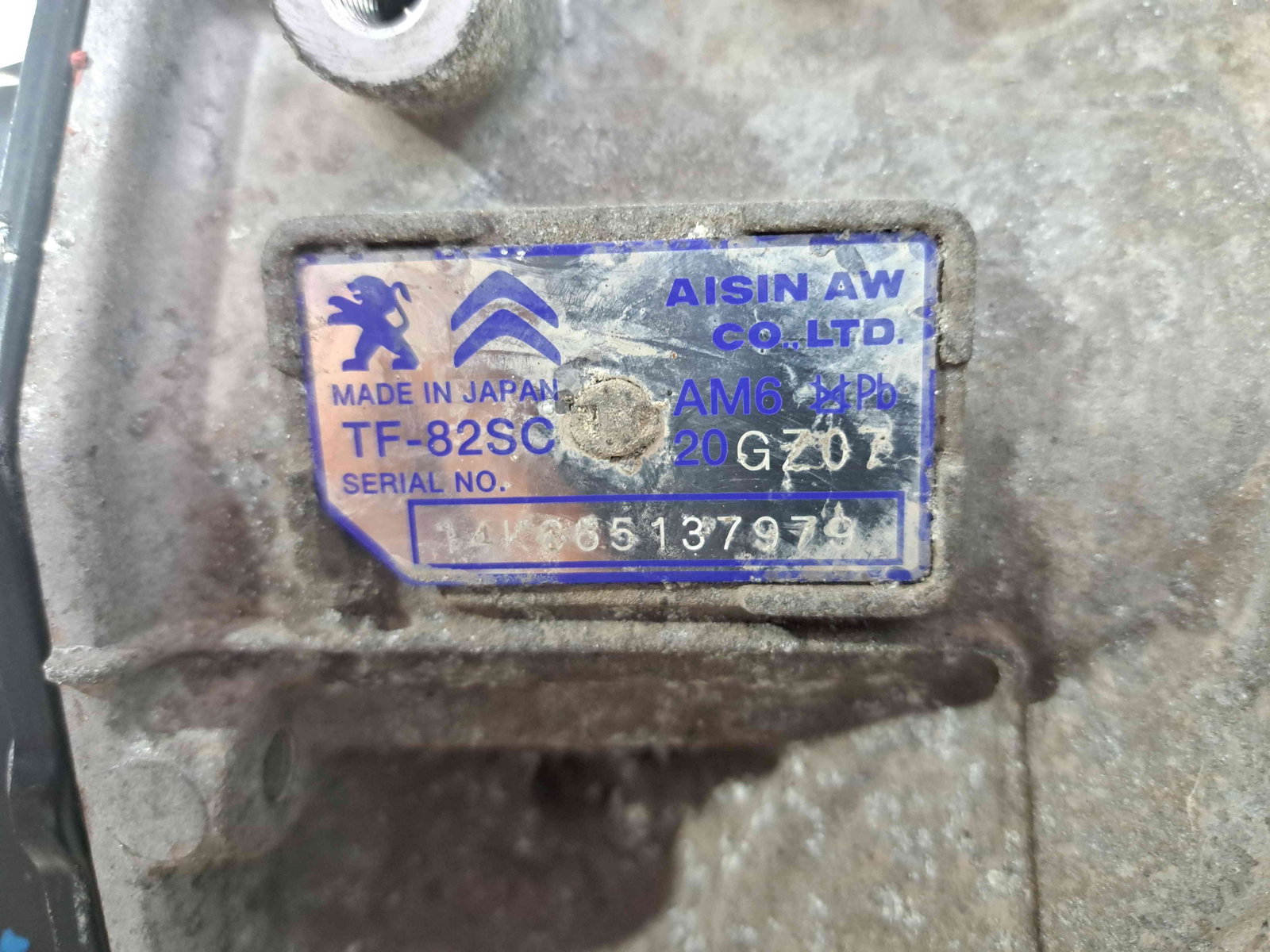 Cutie viteze automata Peugeot 308 (II) [Fabr 2013-2020] 2.0 hdi 9H05 110KW / 150CP 9808583080 20GZ07 - imagine 6