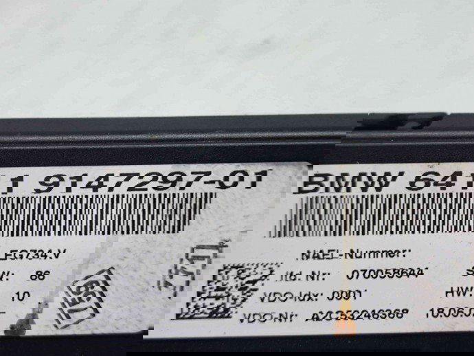  Panou comanda clima Bmw 1 (E81, E87) [Fabr 2004-2010] 9147297-01 2.0 N43 105KW / 143CP