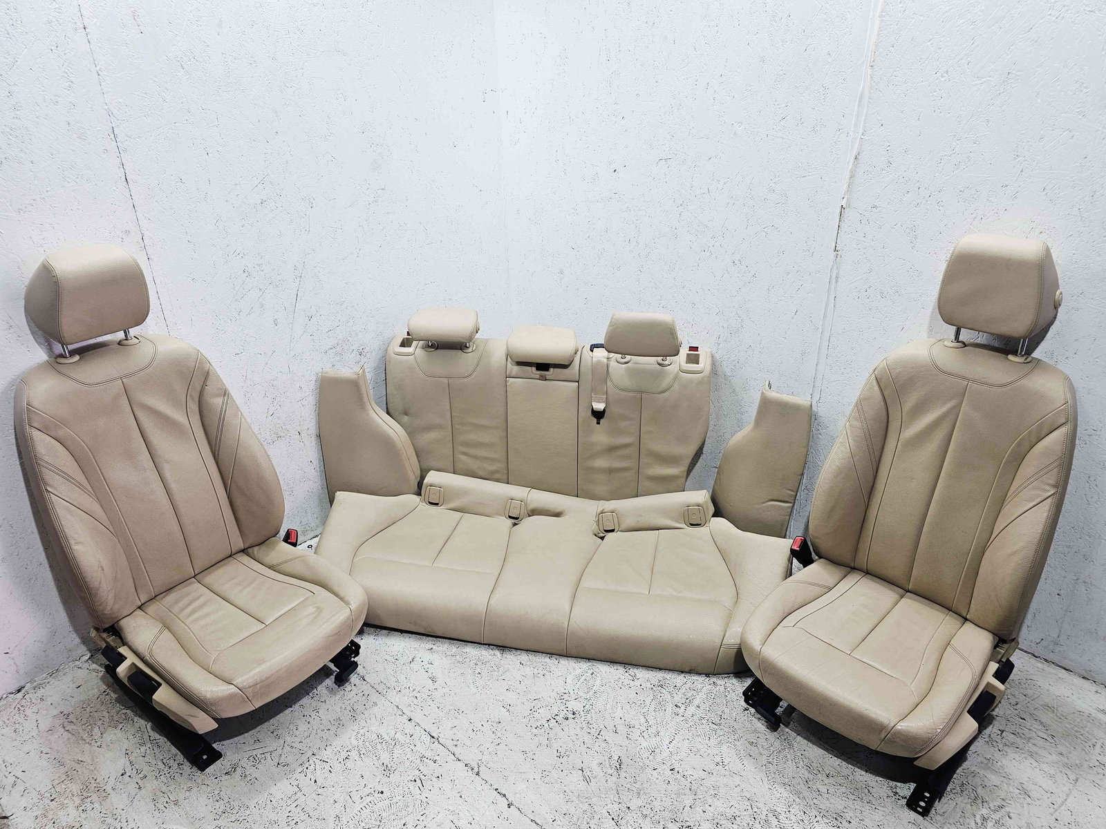 Set scaune cu bancheta piele Bmw 3 Touring (F31) [Fabr 2012-2017] oem - imagine 1