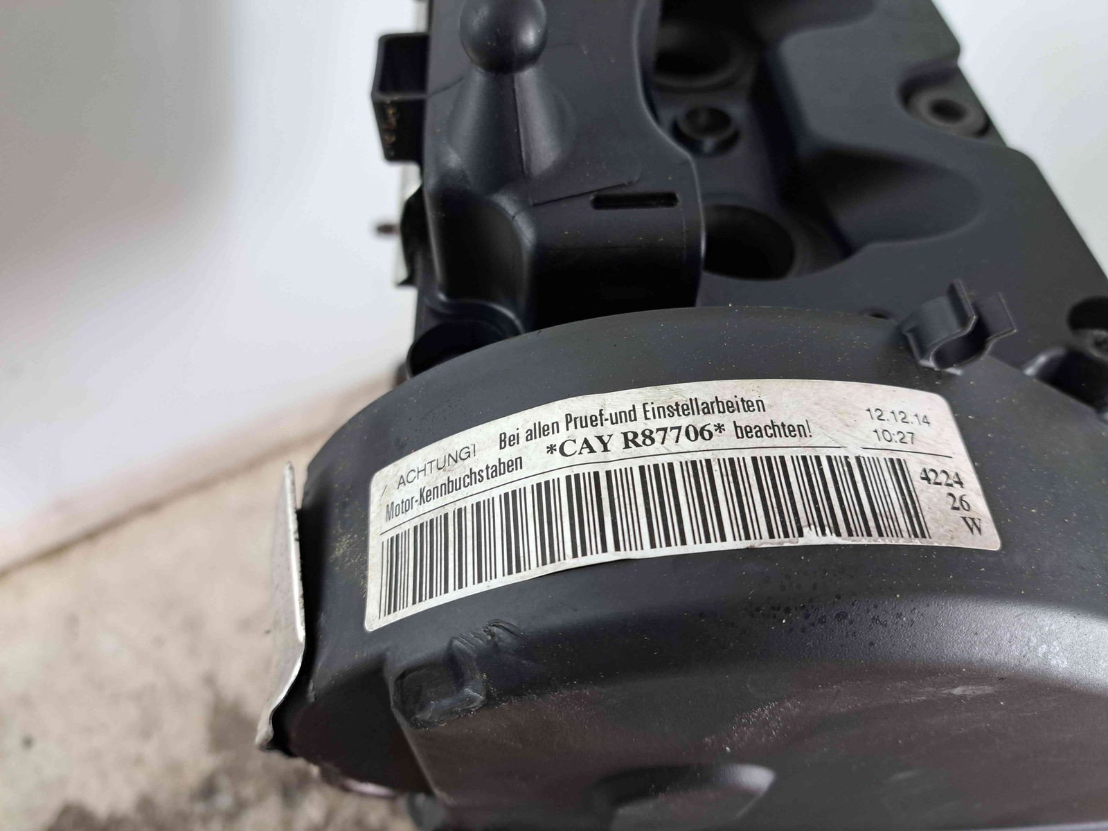 Motor complet ambielat Volkswagen Golf 6 (5K1) [Fabr 2009-2013] CAYC 1.6 TDI CAYC 77KW / 105CP - imagine 4