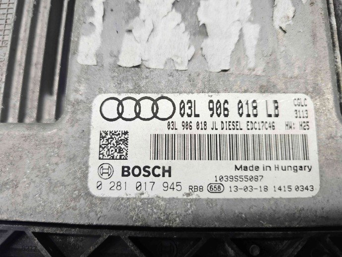Calculator motor ECU  AUDI A5 (8T3) [Fabr 2007-2015] 03L906018LB 2.0 TDI CGLC 130KW / 177CP