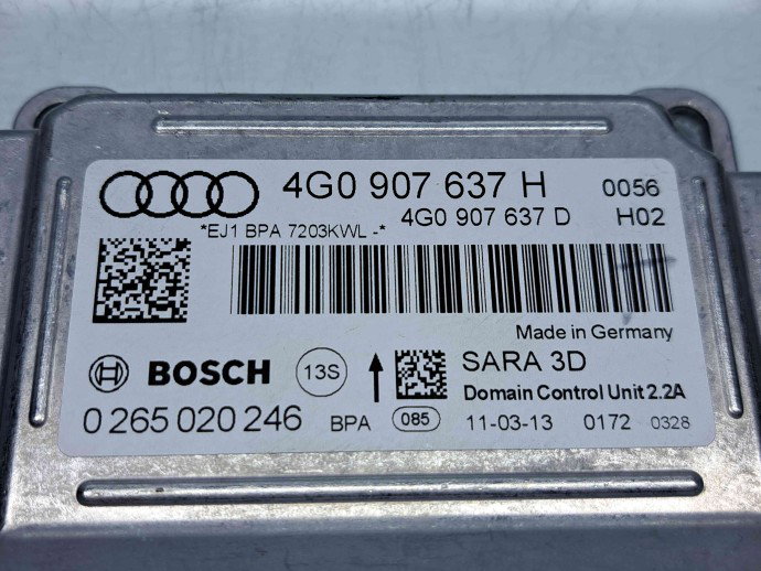 Calculator airbag Audi A6 (4G2, C7) [Fabr 2012-2017] 4G0907637H 2.0 TDI CGLC 130KW / 177CP