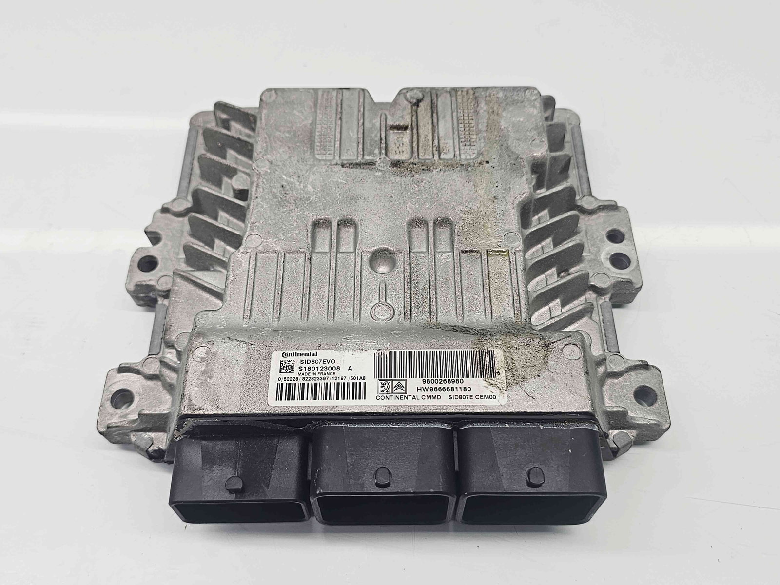 Calculator motor ECU Peugeot 308 [Fabr 2007-2013] 9800268980 1.6 hdi 9H05 82KW / 112CP - imagine 1