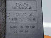 Centura dreapta fata Audi A6 (4G2, C7) [Fabr 2012-2017] 4G8857706M