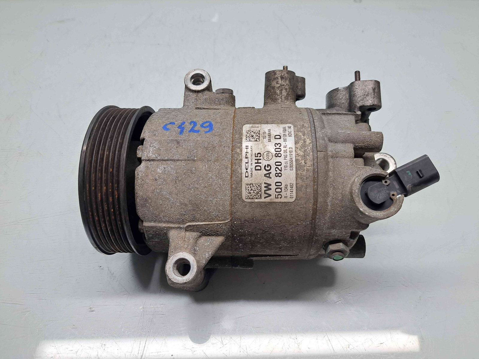 Compresor clima Audi A1 Sportback (8XF) Facelift [Fabr 2011-2018] 5Q0820803D 1.6 TDI CXMA 85KW / 116CP - imagine 1