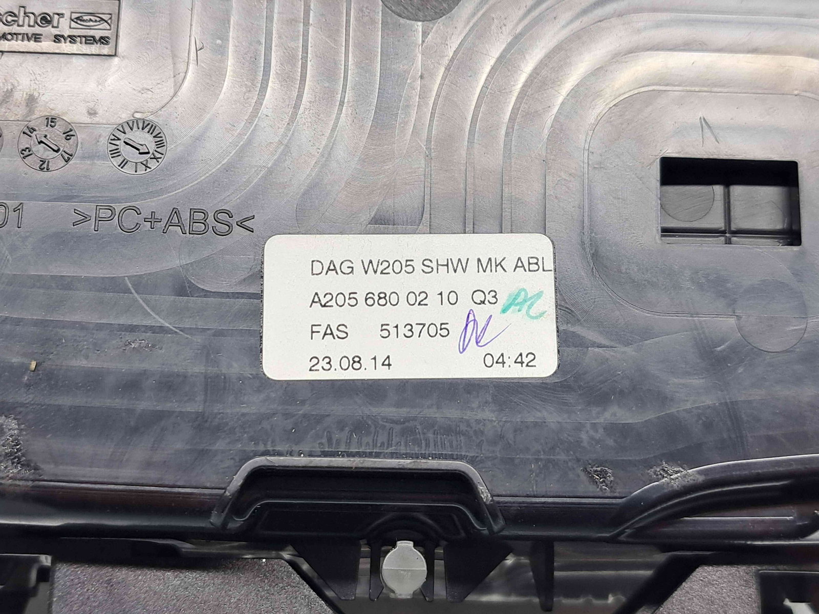 Scrumiera Mercedes Clasa C Combi (W205) [Fabr 2015-prezent] A2056800210 - imagine 5